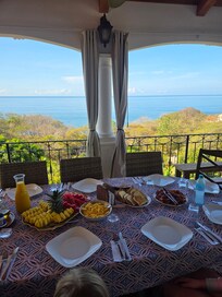 Who could get tired of this view at breakfast?