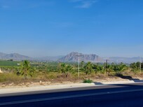 View to mountains from hotel