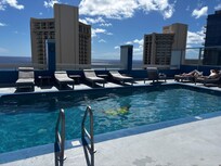 Rooftop pool