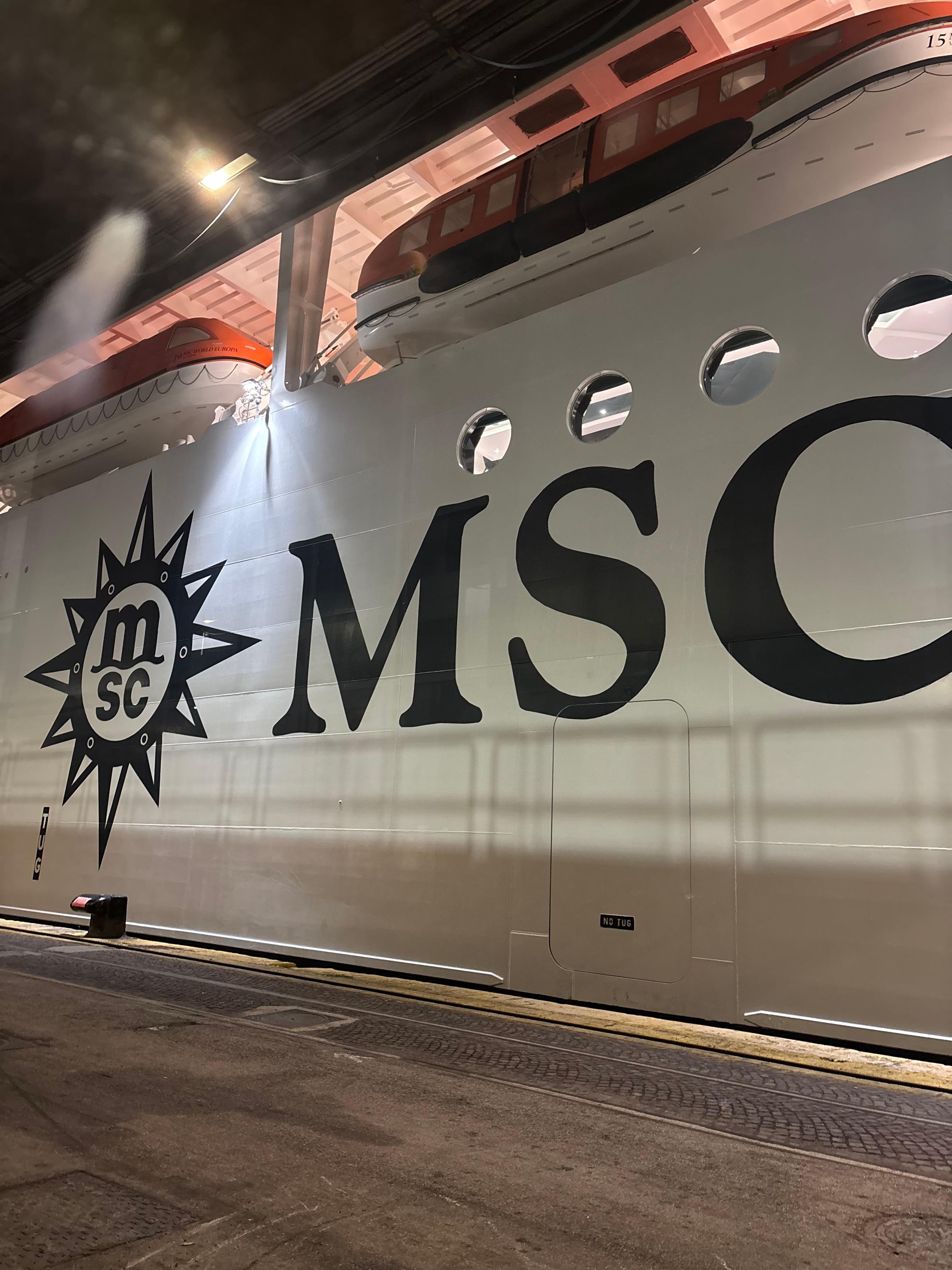 Right outside our patio.