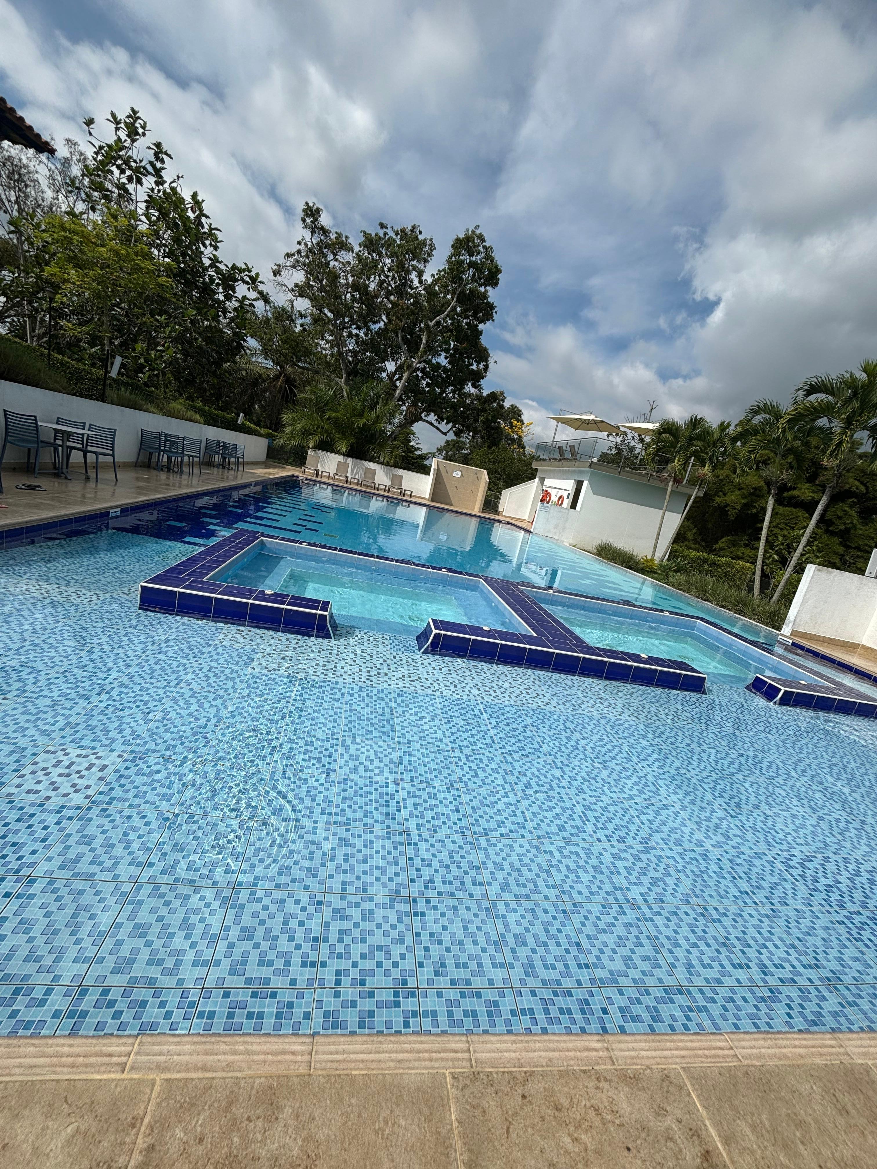 El jacuzzi del hotel