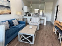 Living room and FULL kitchen!