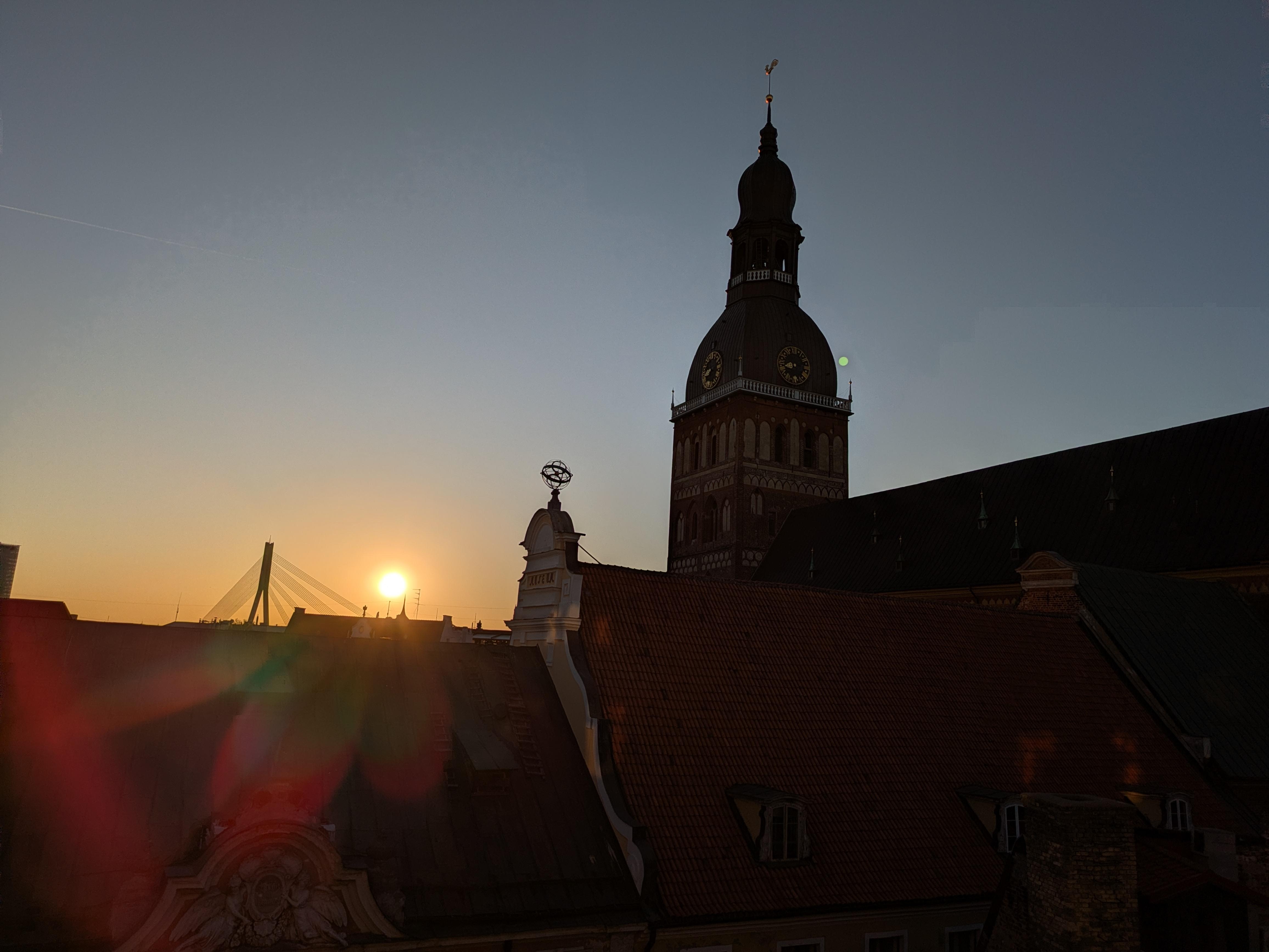 Ausblick aus unserem Zimmer 