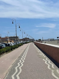 Beach walk area