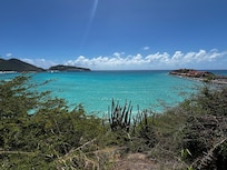 View from the green space on property