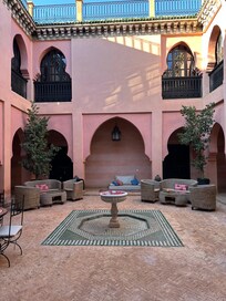 One of the courtyards