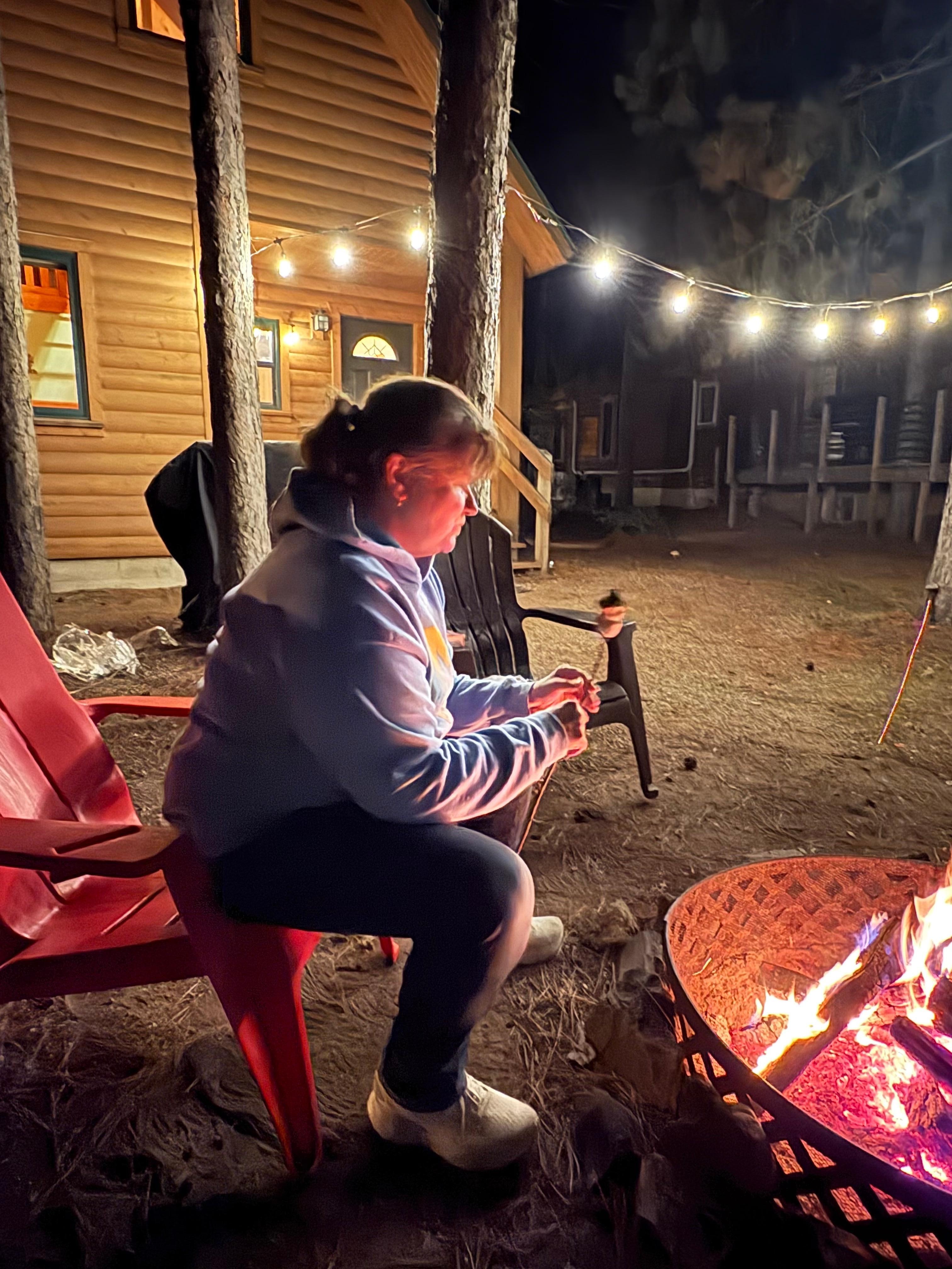 The marshmallows never tasted better!