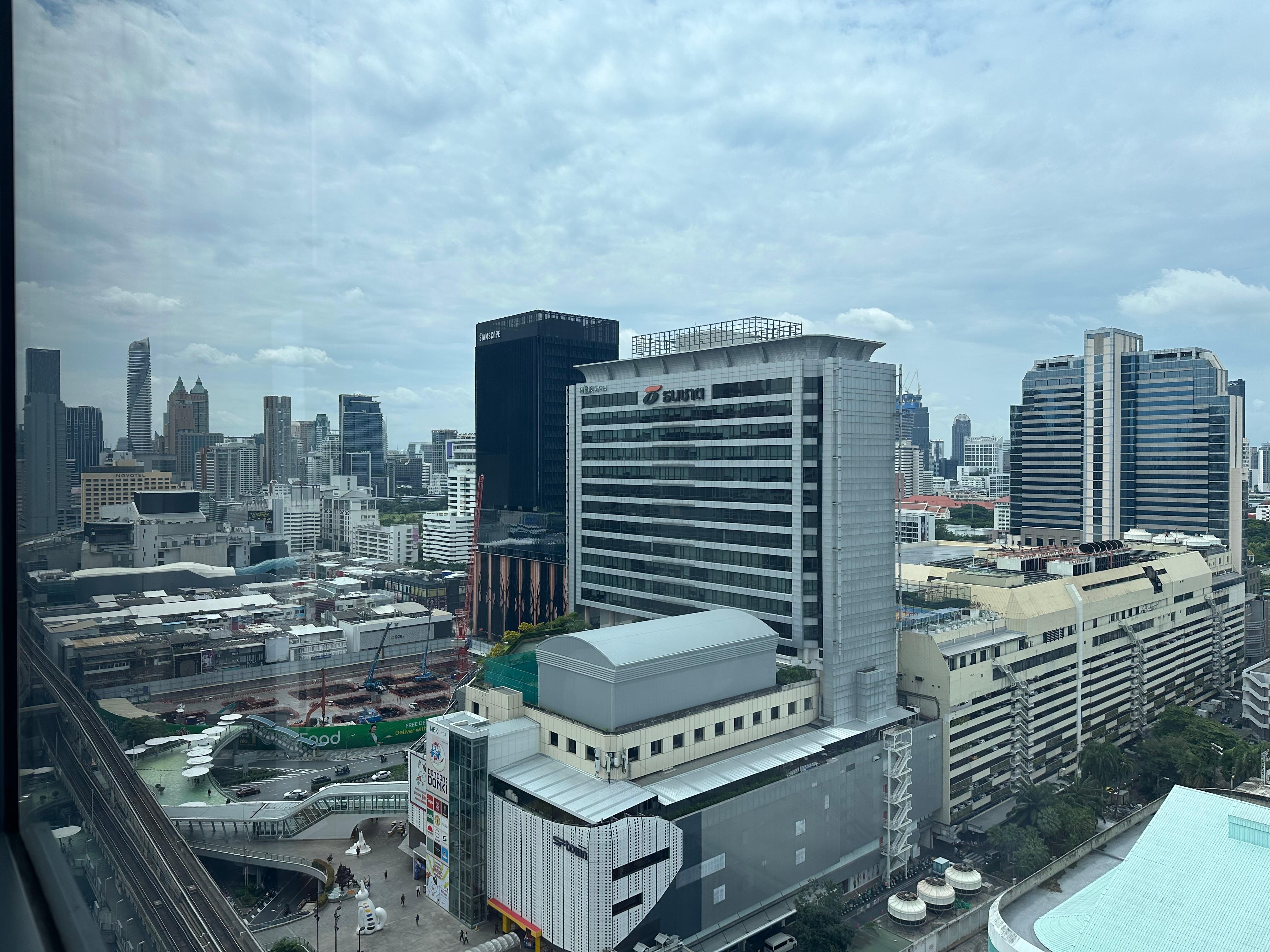 Utsikt över MBK från rummet
