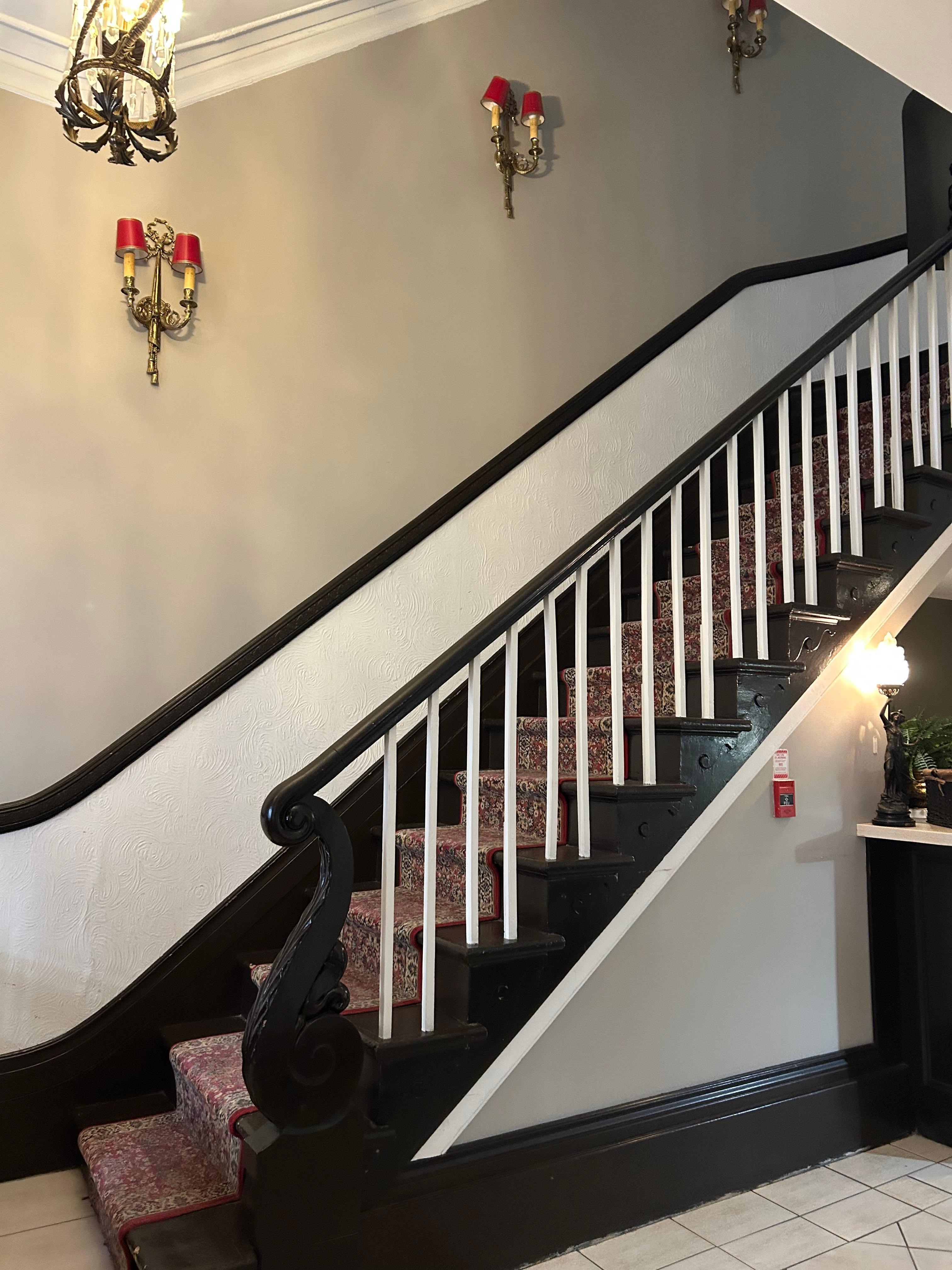 The staircase