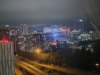 City View from our room