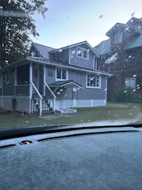 View as parking the car.