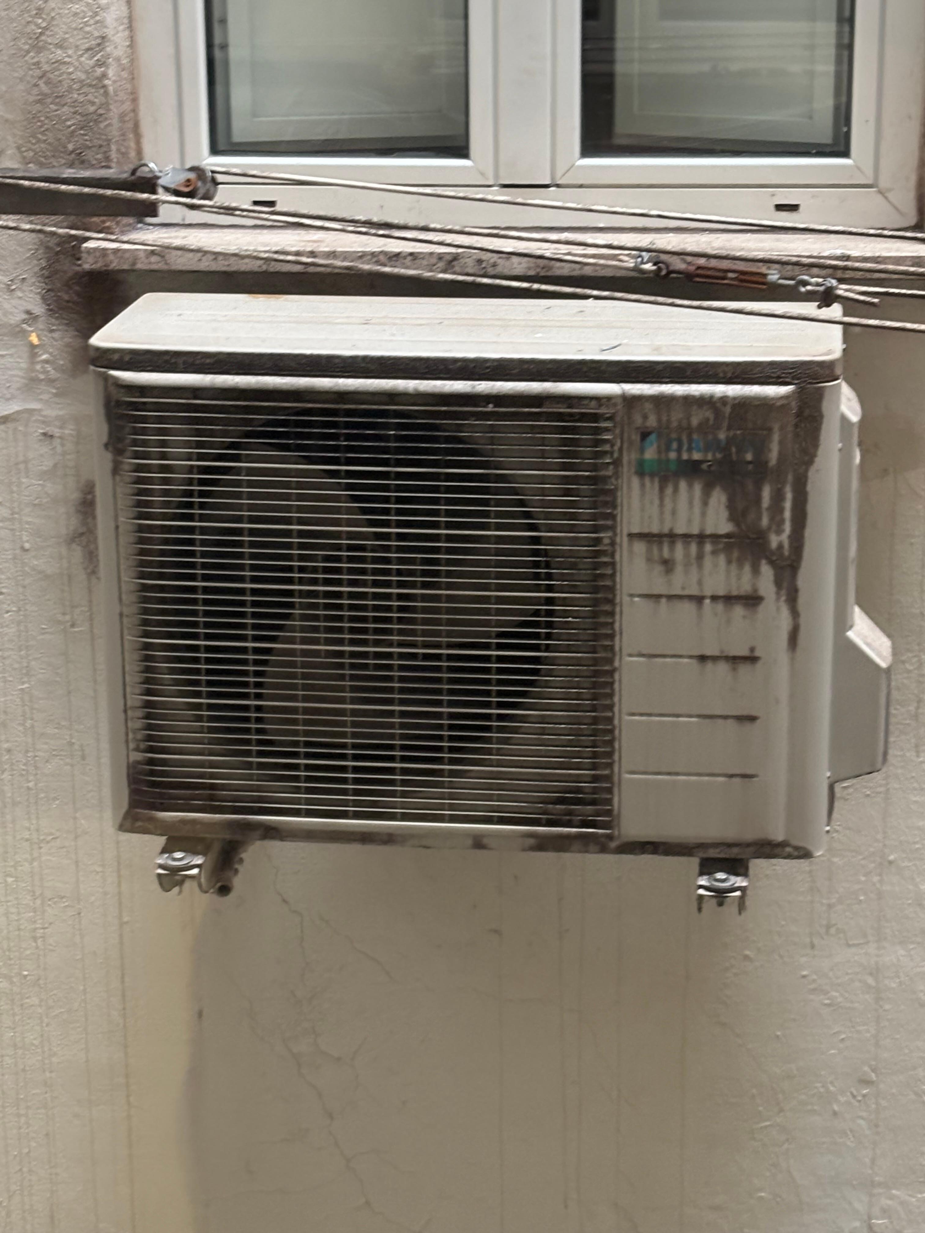 Utsikt rum 1 som vi fick. 