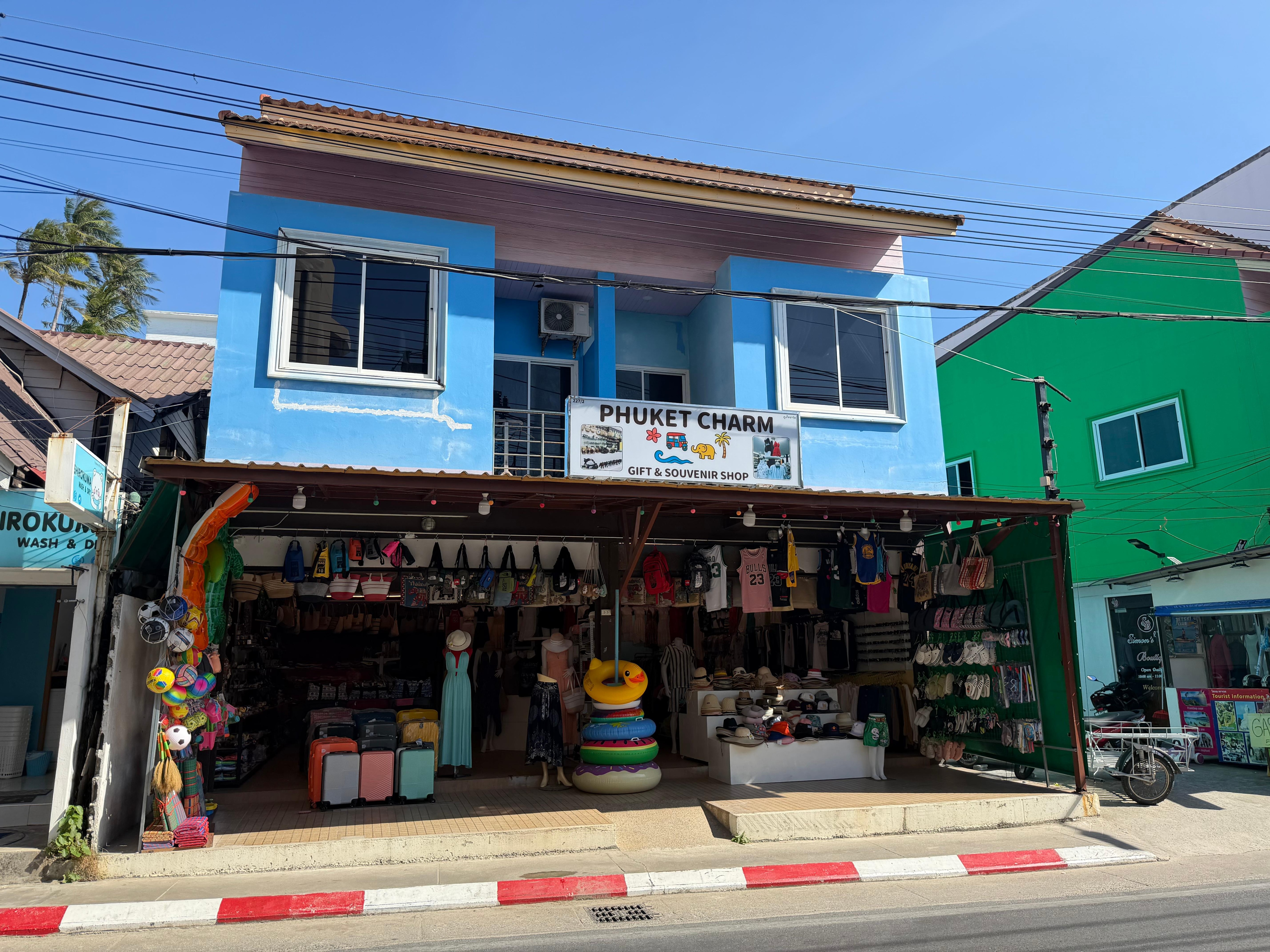 Store about 100 meters from villa. 