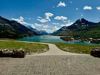 View from the lobby.