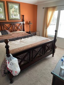 Master bedroom, this bedroom has a shower over bath in en-suite.