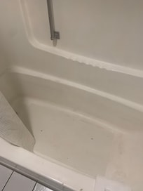 Tub not clean,Really dirty