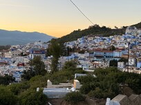 Chefchaoun evening view.