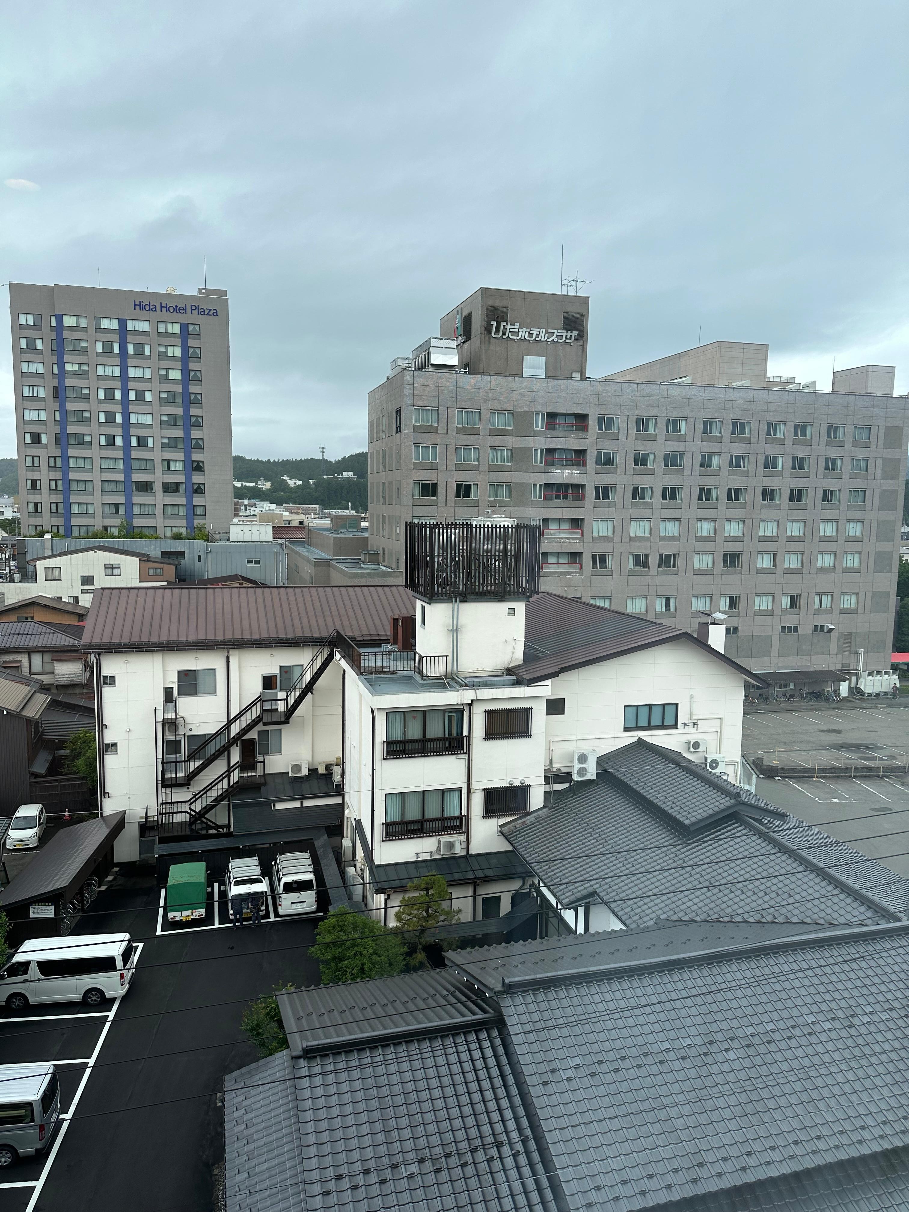 窓から見える景色