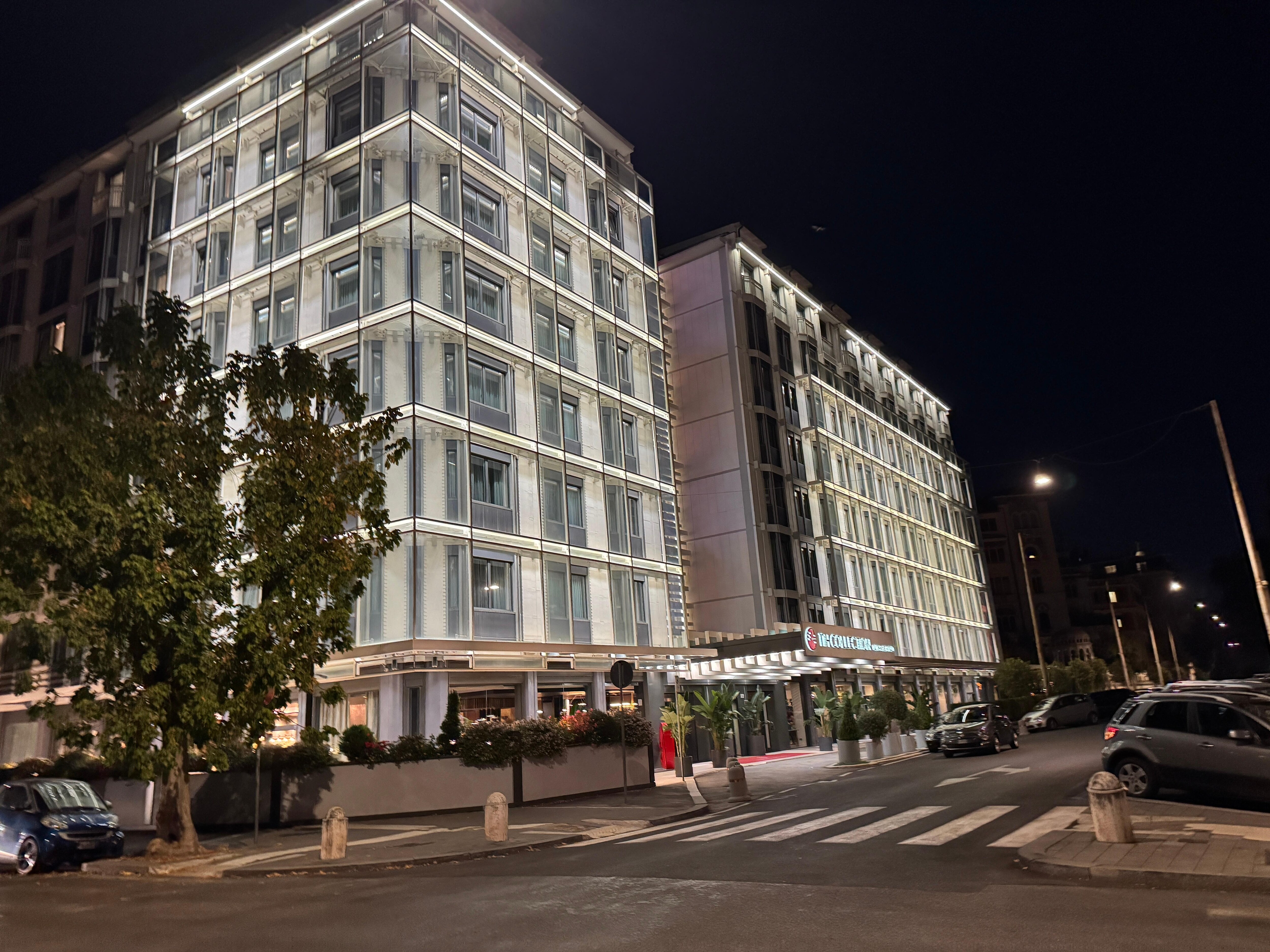 Evening view of the hotel