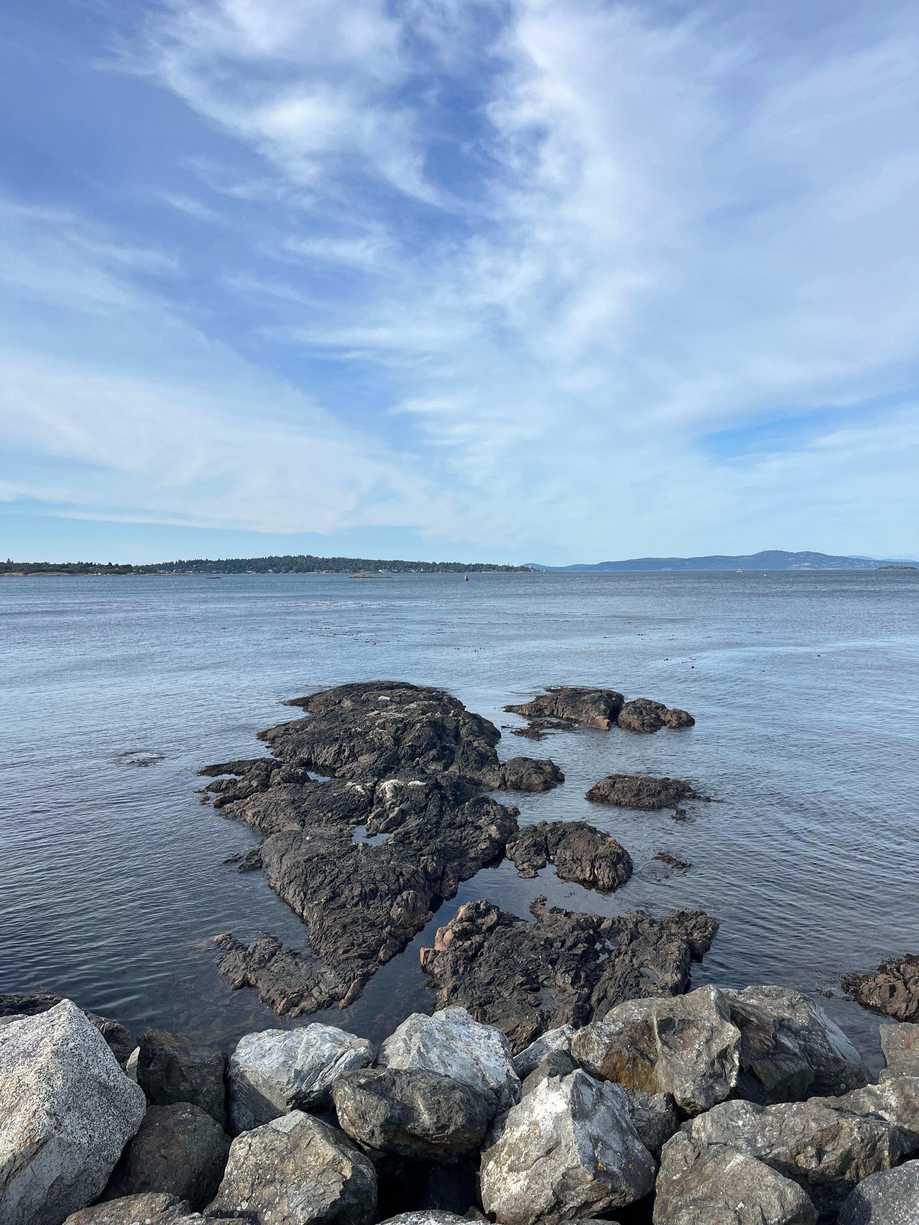 View from the mineral pool.