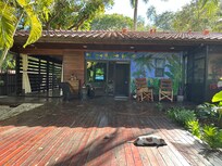 View from the deck (looking at the back of the property)