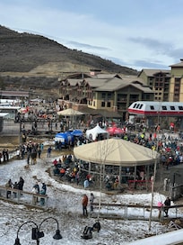 View from our balcony