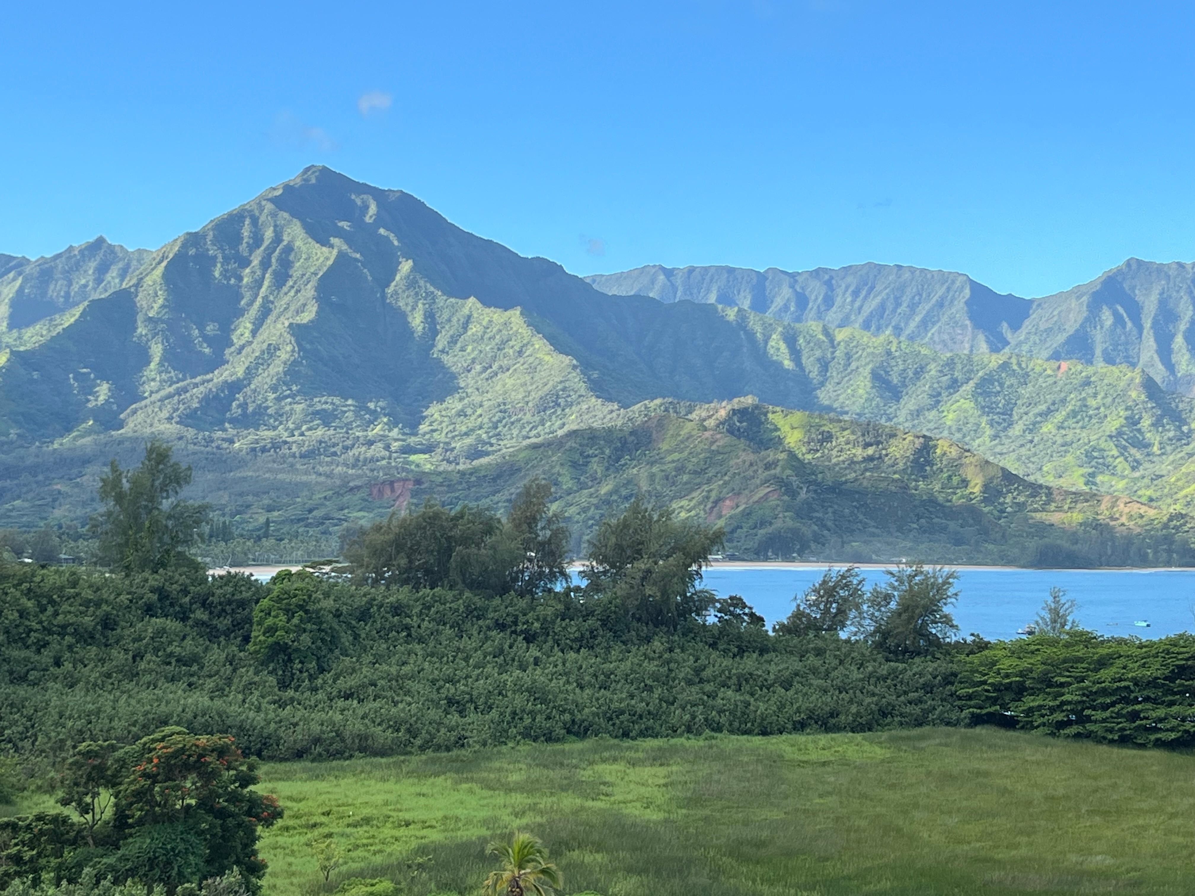 View from condo lanai. 
