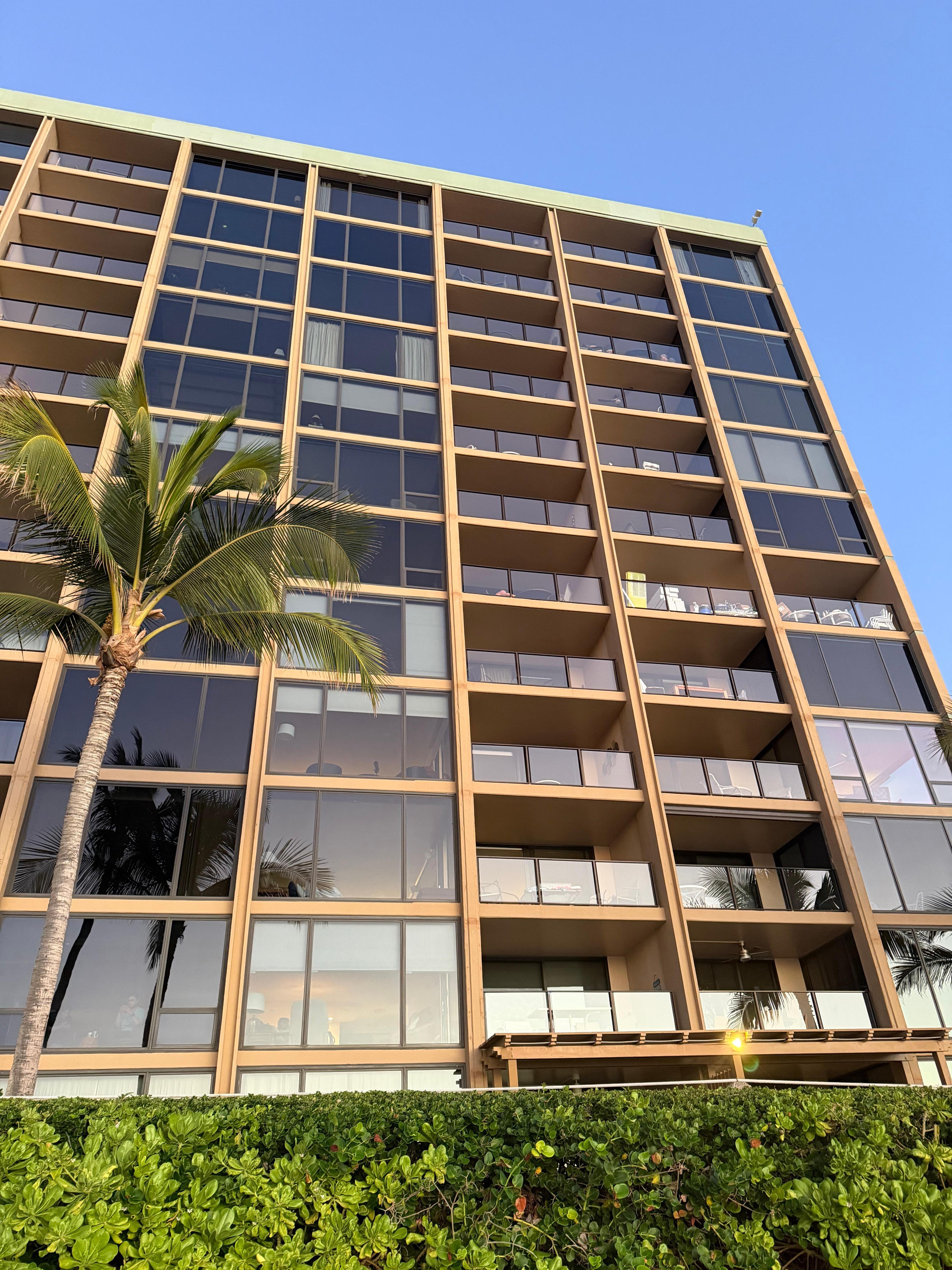 The tower from the beach - great view