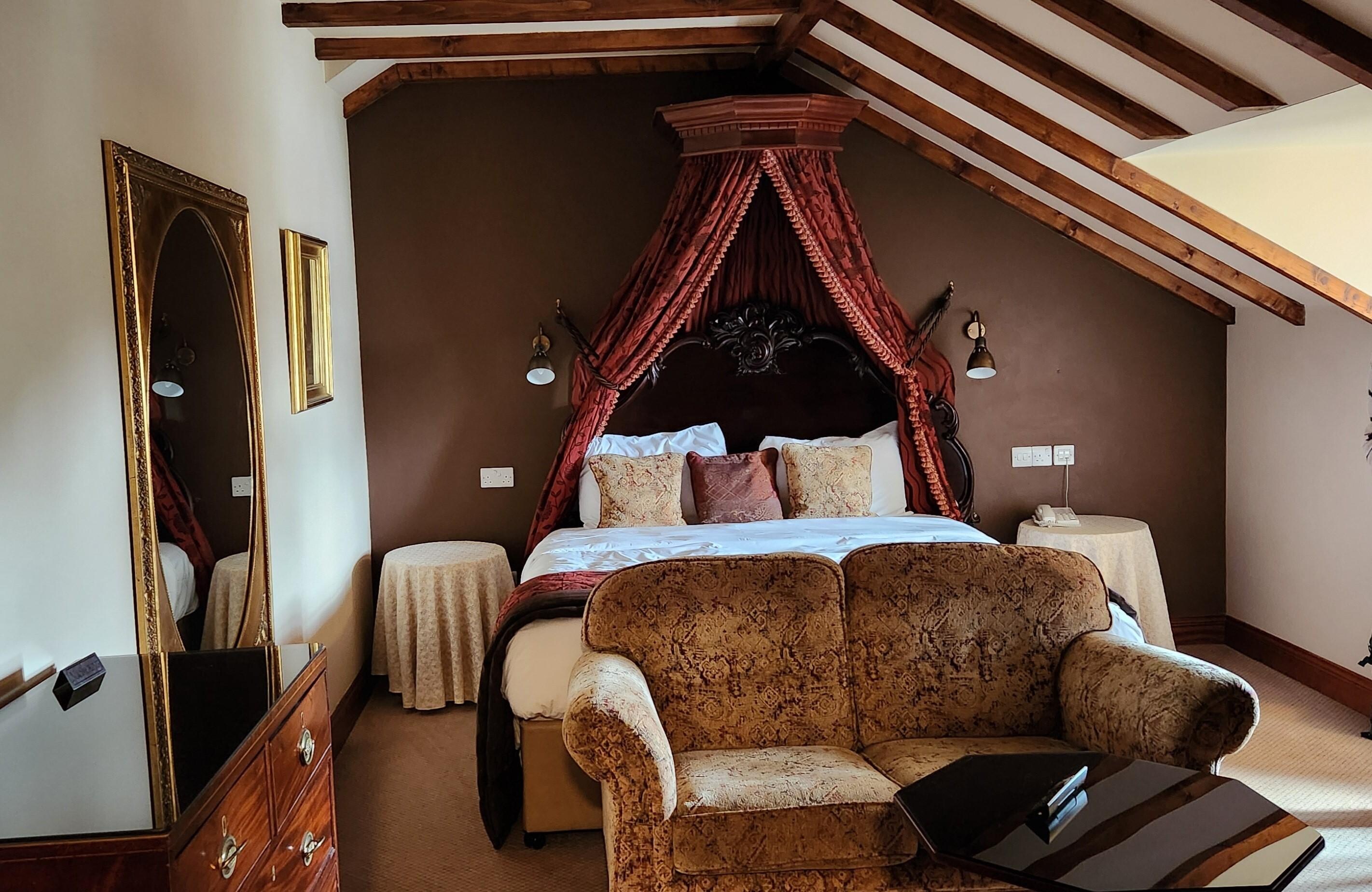 Third floor dormer window room