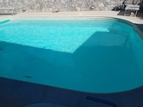 Dirty pool. Never cleaned during stay.