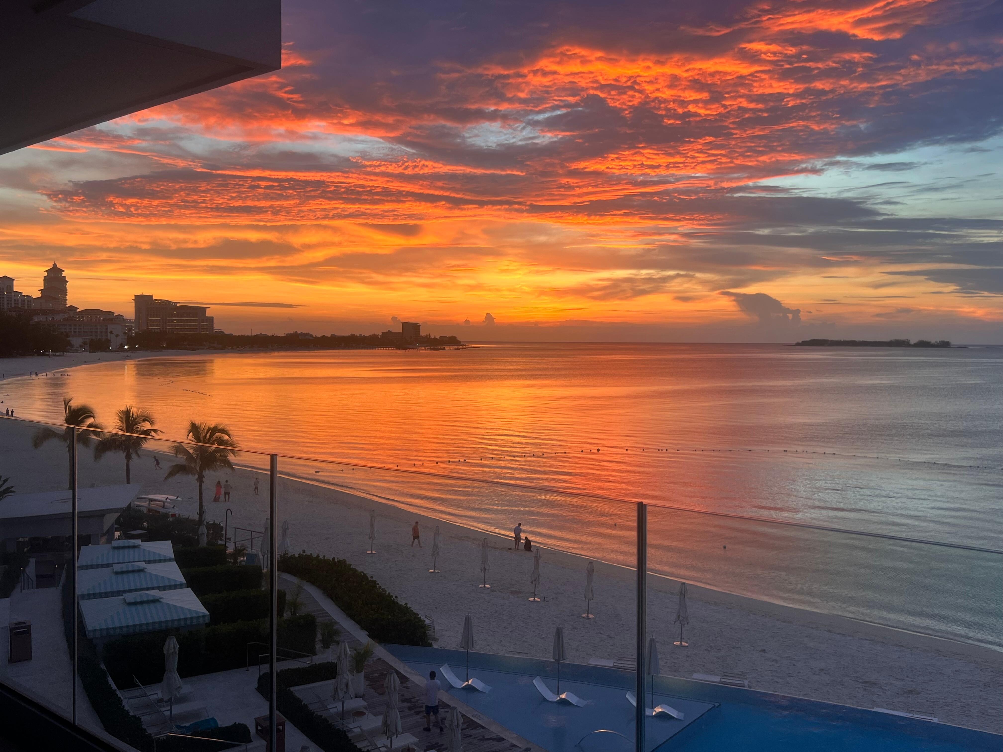 Sunset from the 3rd floor