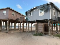 Some of the storm damaged homes.