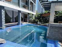 Welcome relief from the baking sun