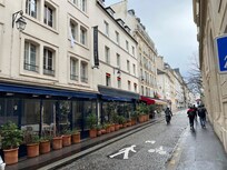 View from hotel. Good spot for low key coffee.