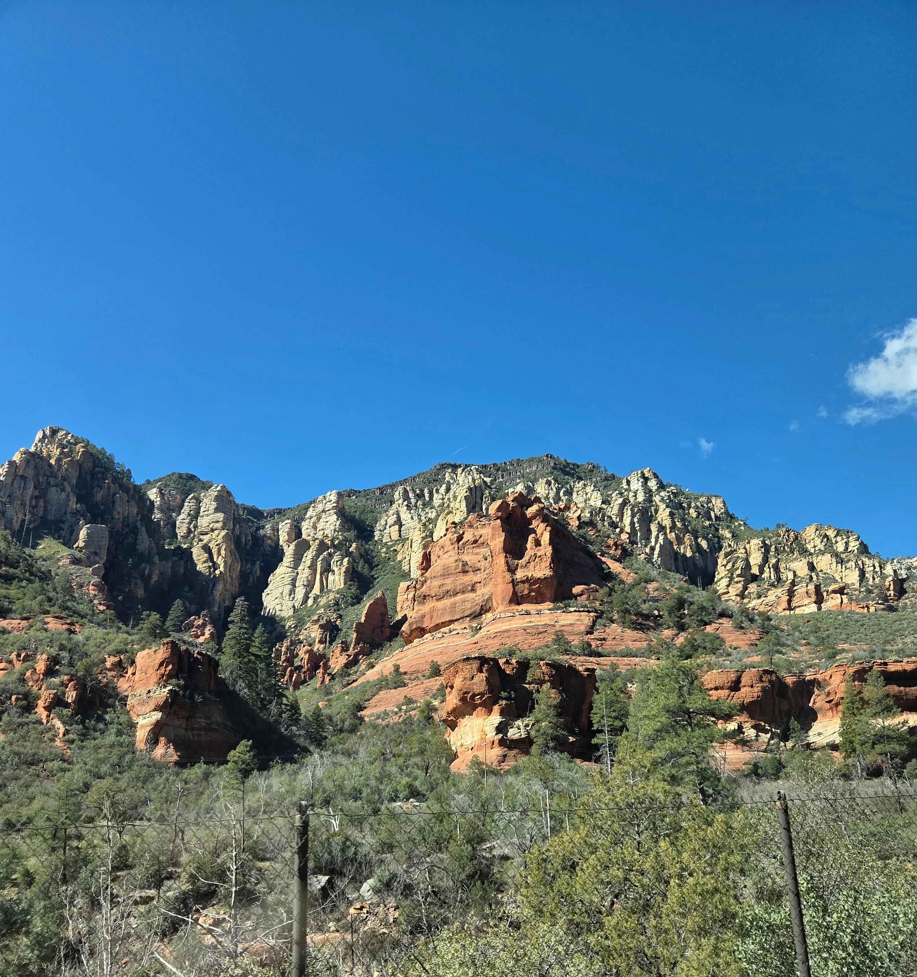 Just one of the spectacular Red Rocks