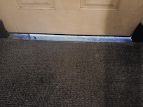 Gap under front door