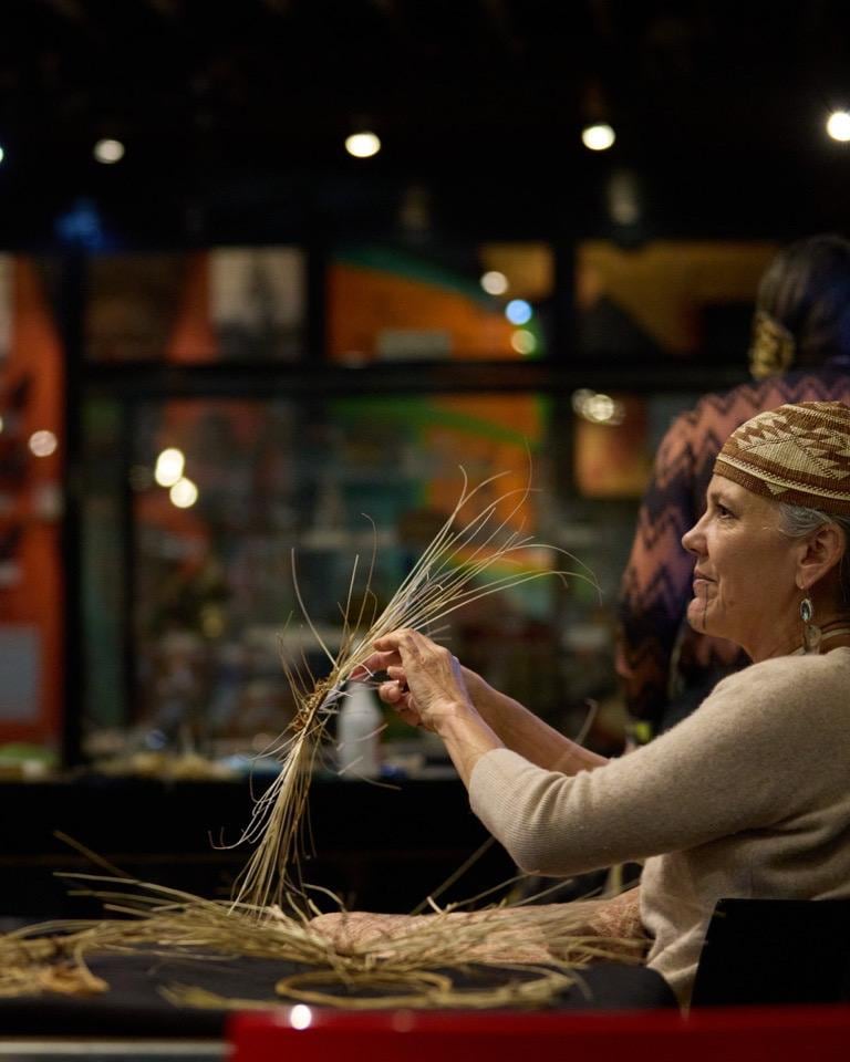 Working at the Pitt Rivers Museum. Photo by @Tim_hand-photograpy