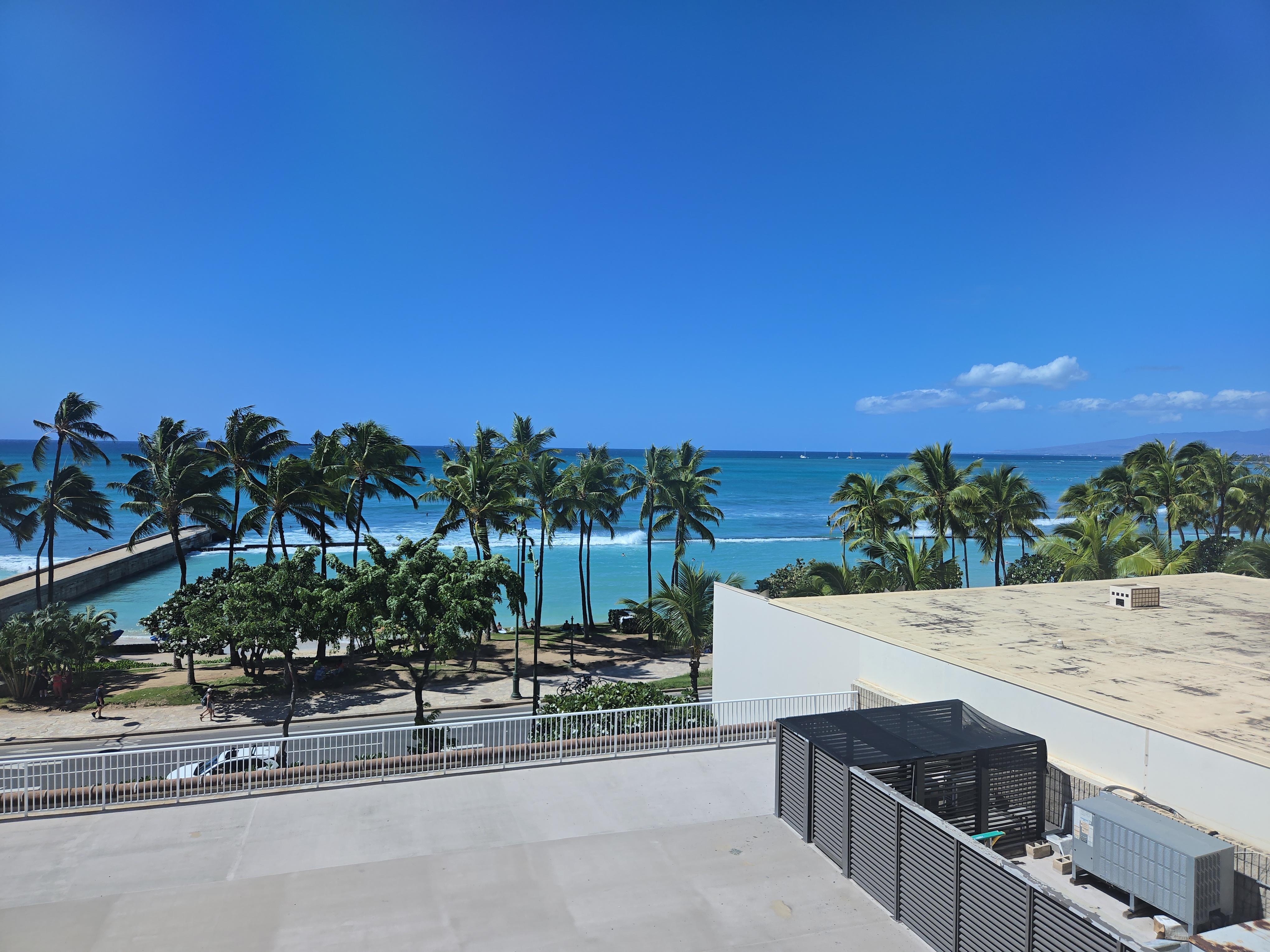 View from room 507 balcony.