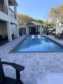 Relax comfortably by the pool