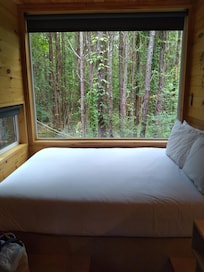 View from our cabin window.
