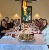 Fabulous food and service by our chefs and hosts.