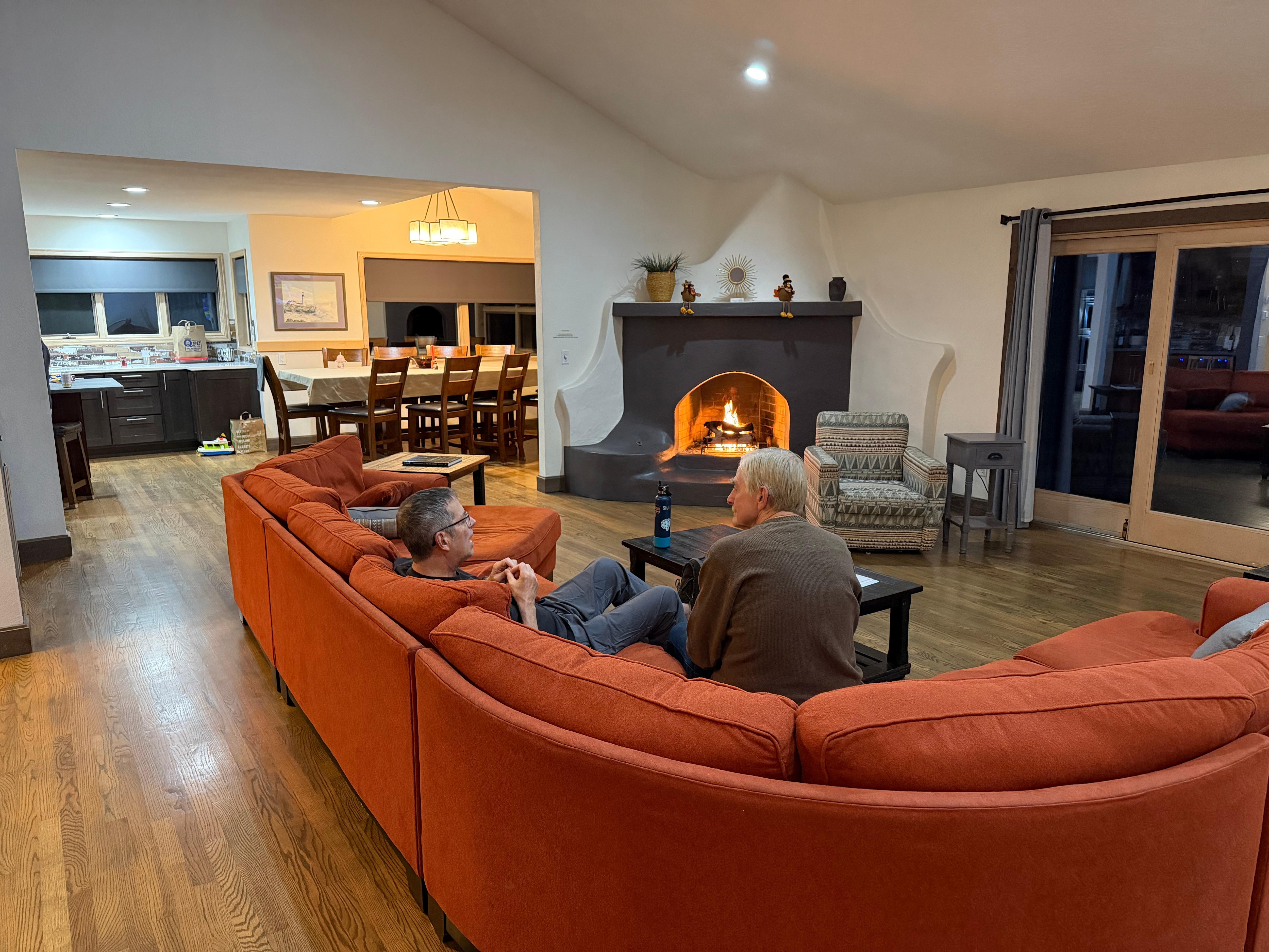 A large comfortable gathering space