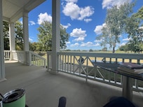 View from back porch.