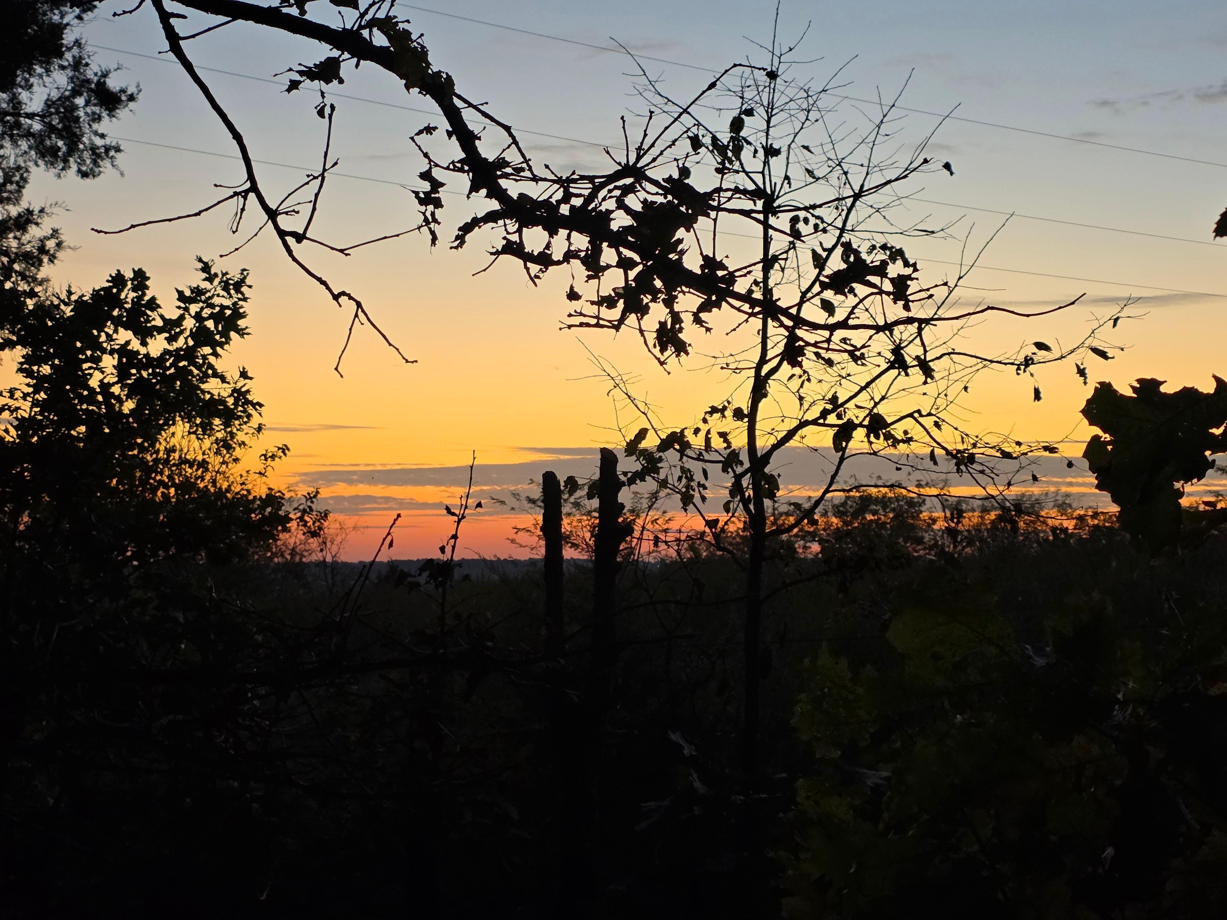 Absolutely stunning sunsets from the patio.