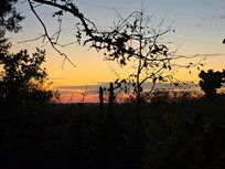 Absolutely stunning sunsets from the patio.
