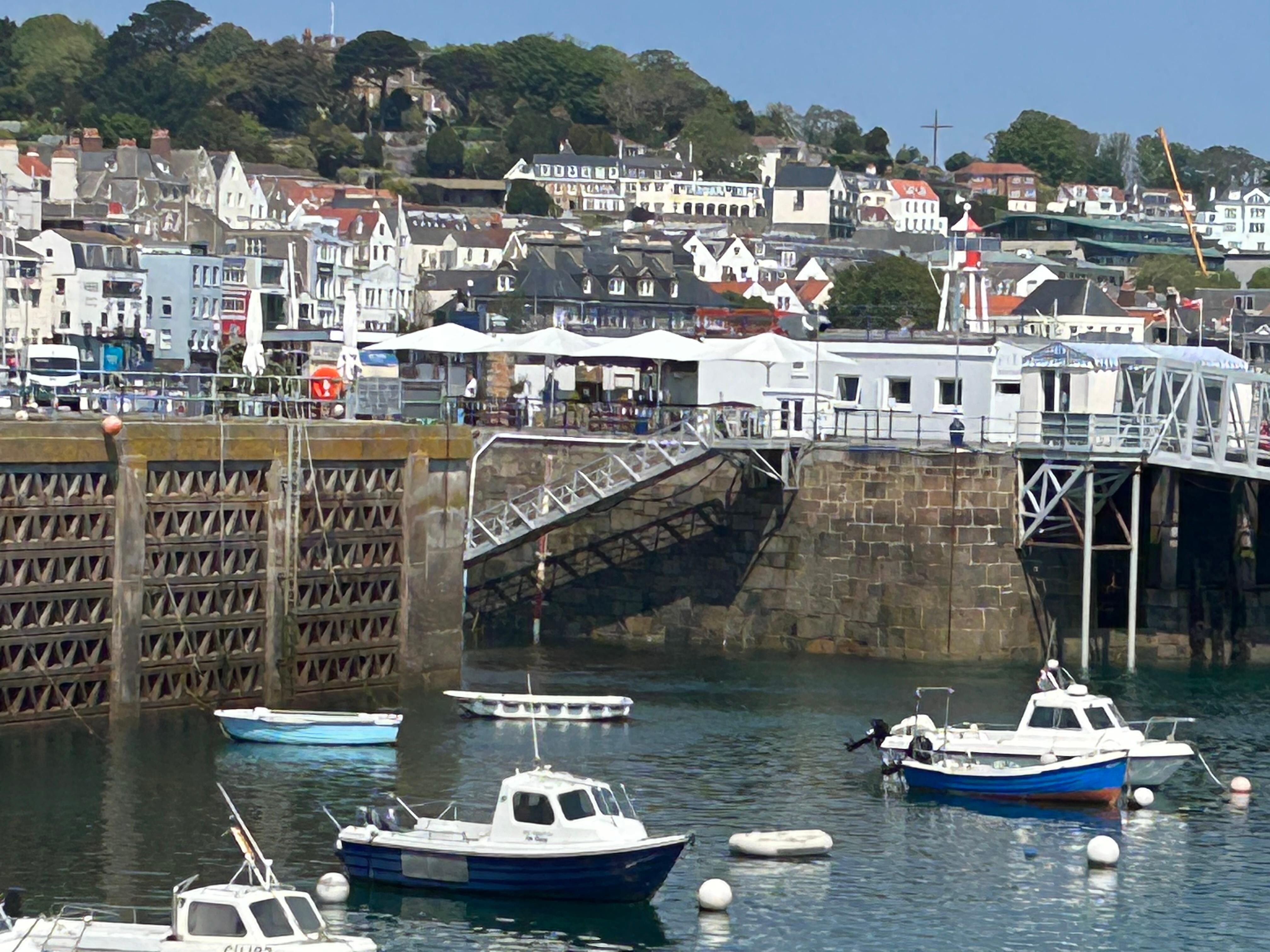 View of Hotel from quayside