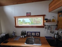 Ocean view from kitchen