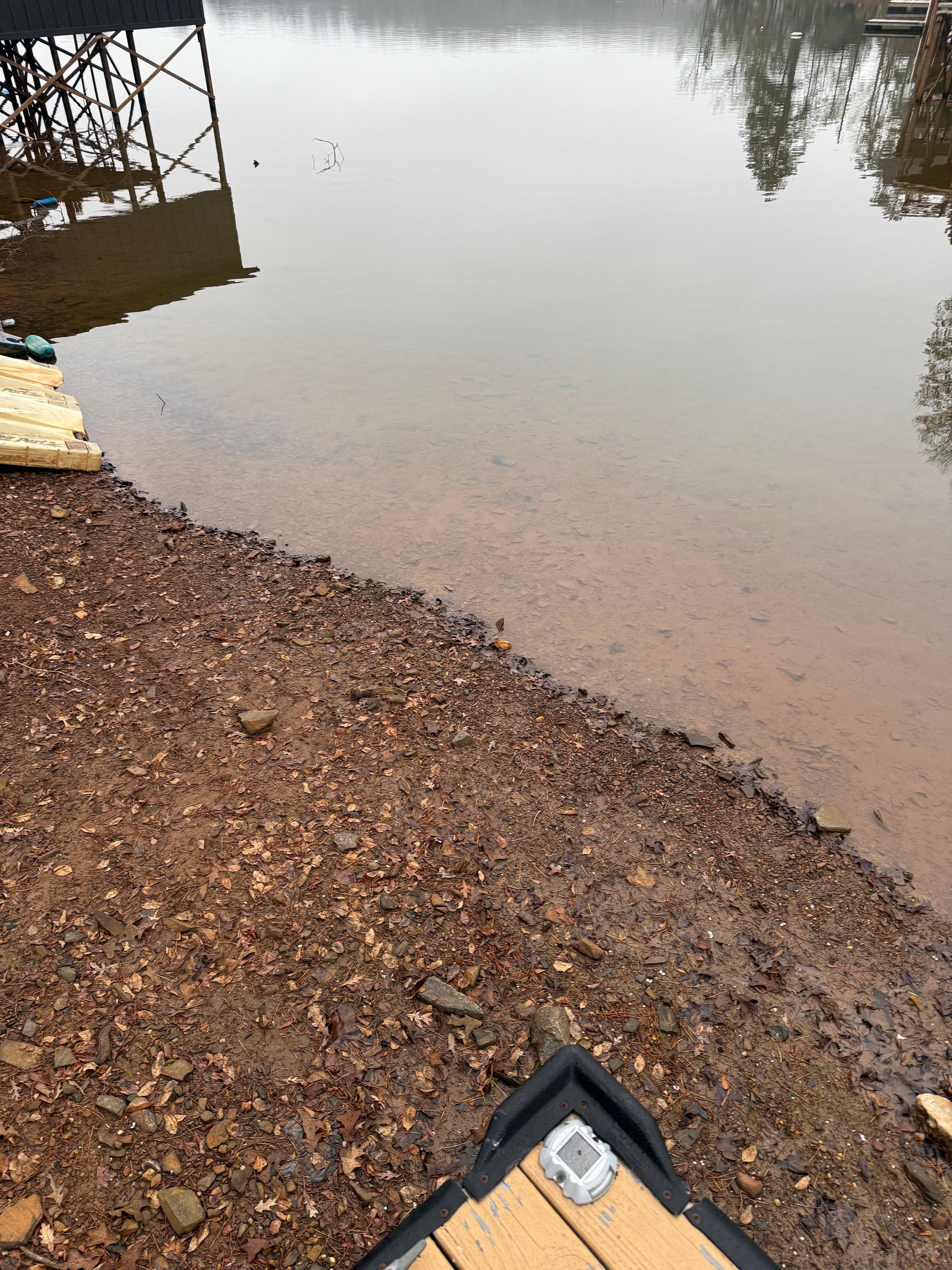 From the end of the dock