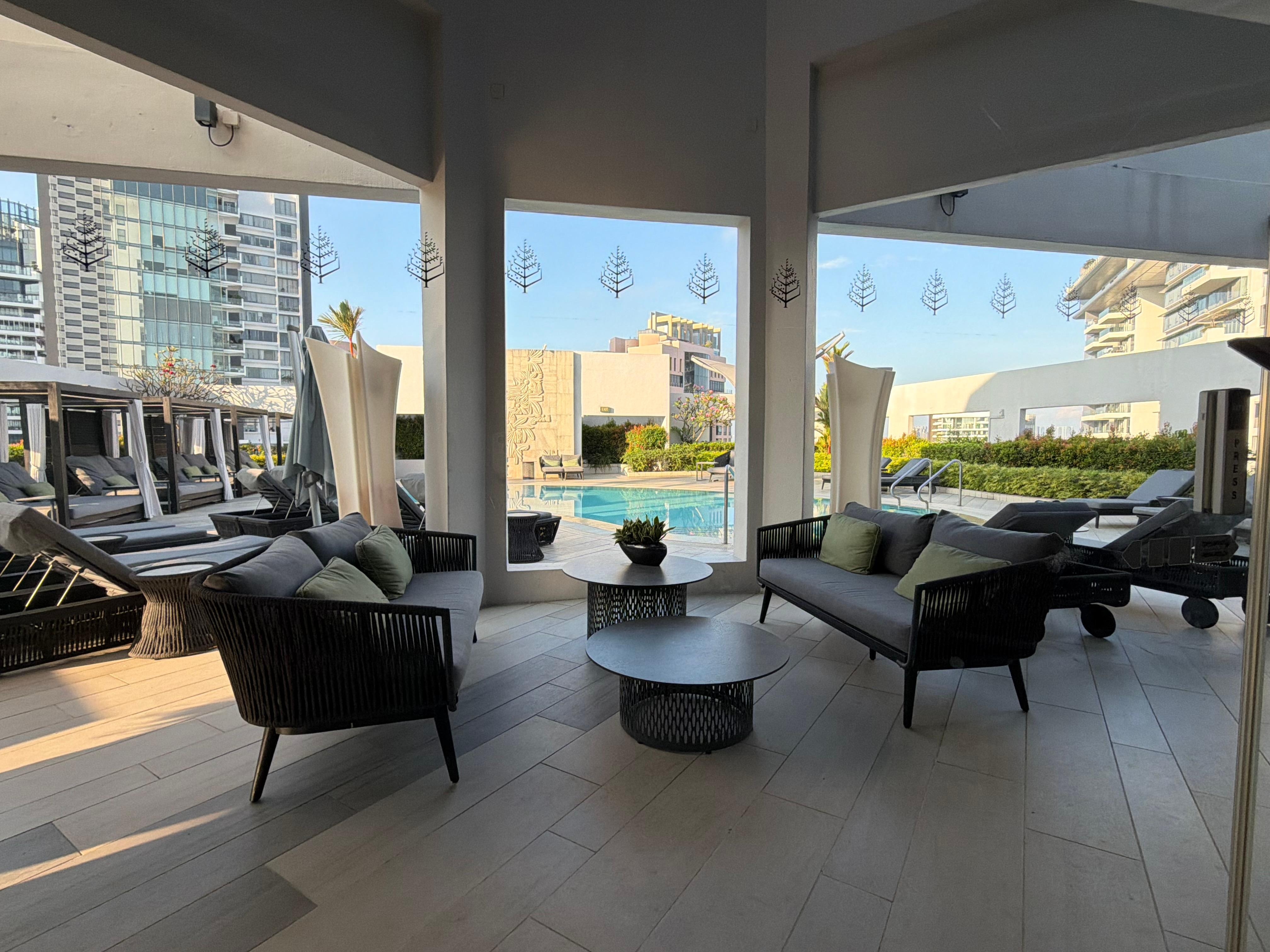 20th floor pool area