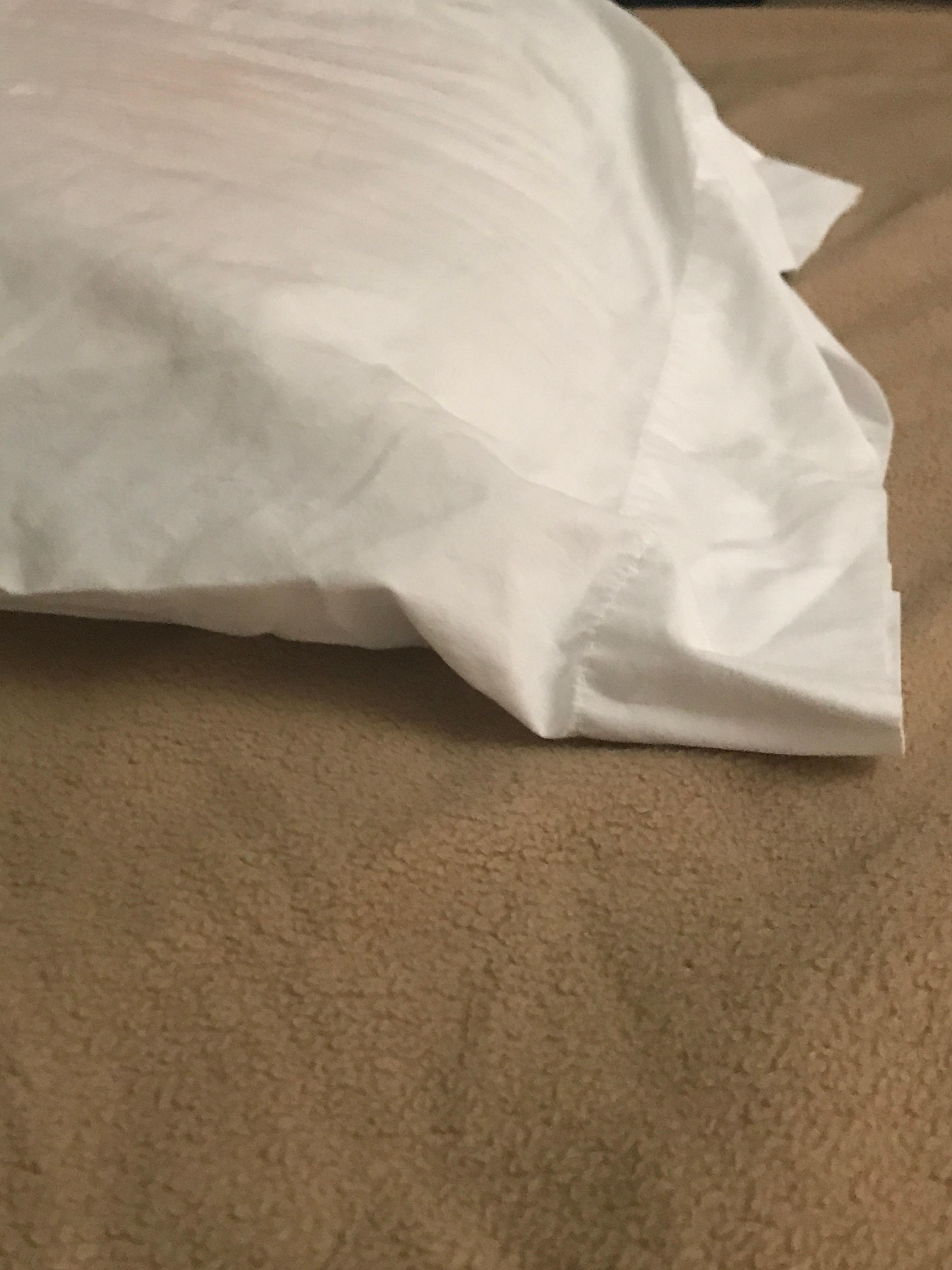 Thin unsanitary pillows